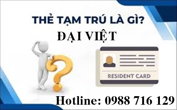 Dịch vụ làm thẻ tạm trú tại Sông Công
